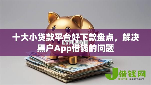十大小贷款平台好下款盘点，解决黑户App借钱的问题