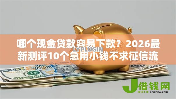 哪个现金贷款容易下款?2026最新测评10个急用小钱不求征信流水轻松贷的平台 哪个现金贷款容易下款?2026最新测评10个急用小钱不求征信流水轻松贷的平台