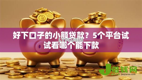 好下口子的小额贷款?5个平台试试看哪个能下款 好下口子的小额贷款?5个平台试试看哪个能下款