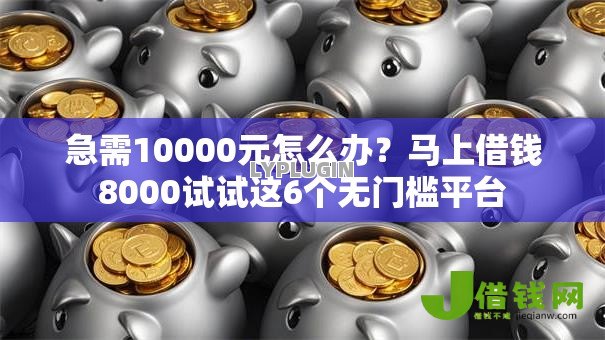 急需10000元怎么办？马上借钱8000试试这6个无门槛平台