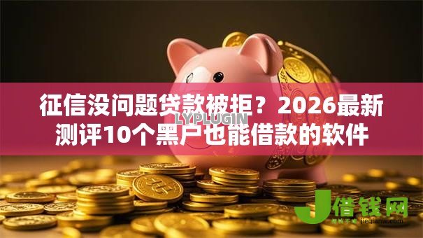 征信没问题贷款被拒？2026最新测评10个黑户也能借款的软件