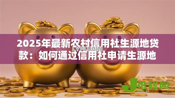 2025年最新农村信用社生源地贷款：如何通过信用社申请生源地助学贷款