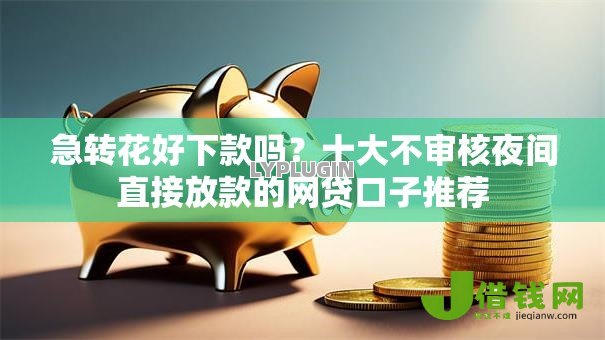 急转花好下款吗?十大不审核夜间直接放款的网贷口子推荐 急转花好下款吗?十大不审核夜间直接放款的网贷口子推荐