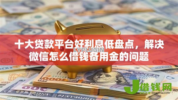 十大贷款平台好利息低盘点，解决微信怎么借钱备用金的问题