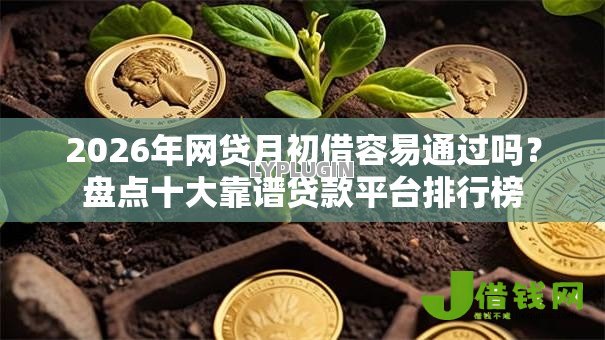 2026年网贷月初借容易通过吗？盘点十大靠谱贷款平台排行榜