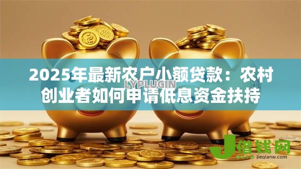 2025年最新农户小额贷款：农村创业者如何申请低息资金扶持