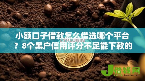 小额口子借款怎么借选哪个平台？8个黑户信用评分不足能下款的软件推荐