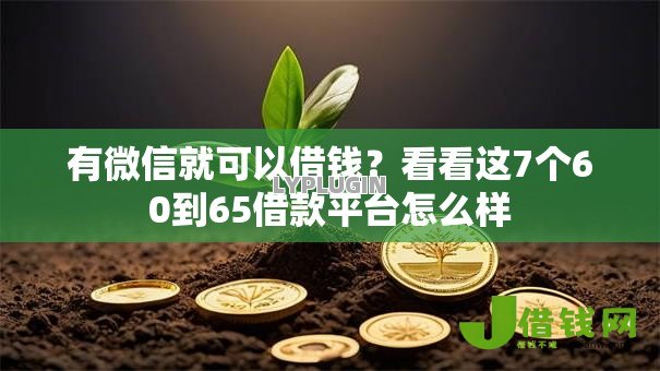 有微信就可以借钱?看看这7个60到65借款平台怎么样 有微信就可以借钱?看看这7个60到65借款平台怎么样