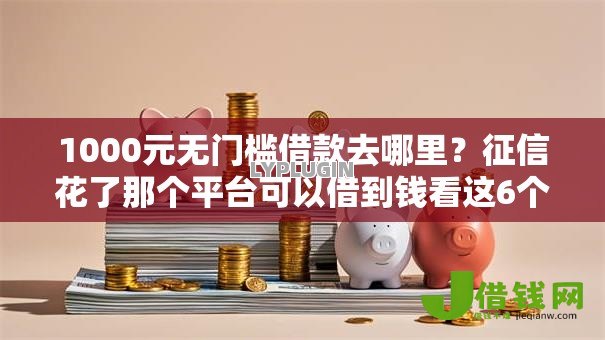 1000元无门槛借款去哪里?征信花了那个平台可以借到钱看这6个平台 1000元无门槛借款去哪里?征信花了那个平台可以借到钱看这6个平台