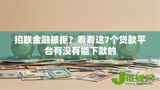 招联金融被拒?看看这7个贷款平台有没有能下款的 招联金融被拒?看看这7个贷款平台有没有能下款的
