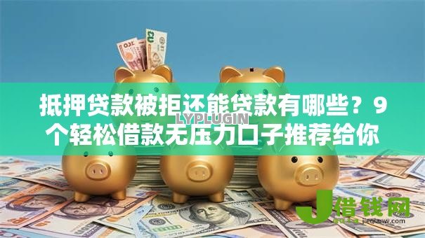 抵押贷款被拒还能贷款有哪些？9个轻松借款无压力口子推荐给你