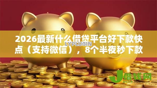 2026最新什么借贷平台好下款快点(支持微信),8个半夜秒下款的高炮口子无私分享 2026最新什么借贷平台好下款快点(支持微信),8个半夜秒下款的高炮口子无私分享