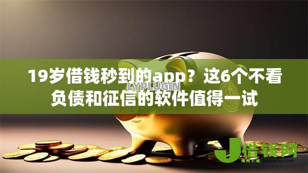 19岁借钱秒到的app？这6个不看负债和征信的软件值得一试