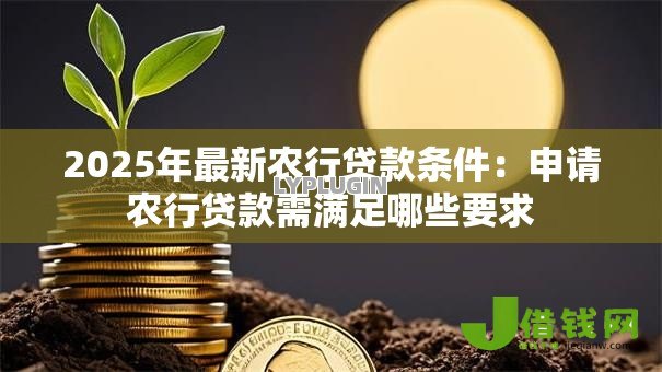 2025年最新农行贷款条件：申请农行贷款需满足哪些要求