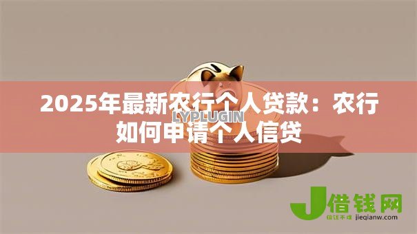 2025年最新农行个人贷款：农行如何申请个人信贷