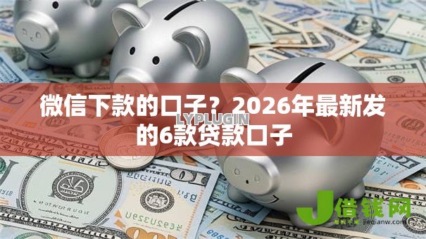 微信下款的口子？2026年最新发的6款贷款口子