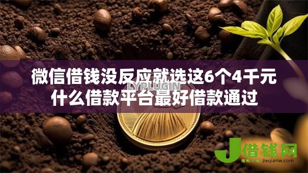 微信借钱没反应就选这6个4千元什么借款平台最好借款通过