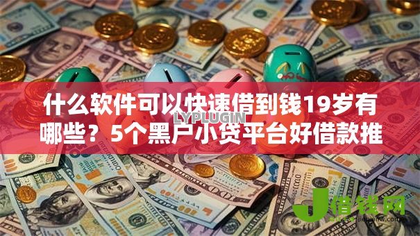 什么软件可以快速借到钱19岁有哪些？5个黑户小贷平台好借款推荐给你