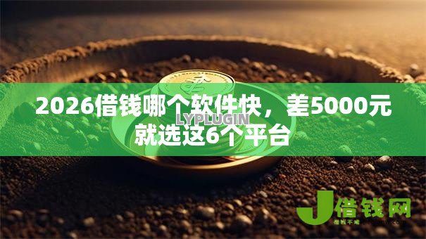 2026借钱哪个软件快，差5000元就选这6个平台