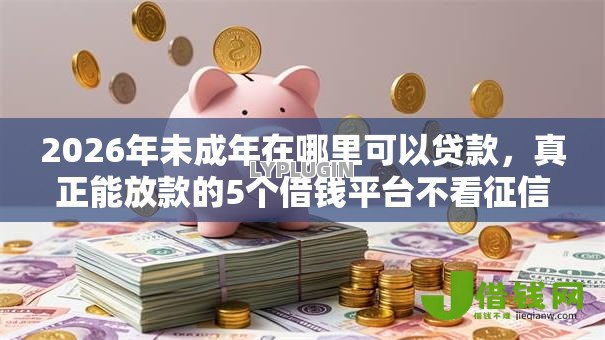 2026年未成年在哪里可以贷款，真正能放款的5个借钱平台不看征信容易通过的口子推荐