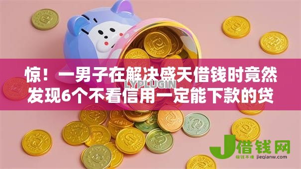 惊！一男子在解决盛天借钱时竟然发现6个不看信用一定能下款的贷款平台，事后分享了出来