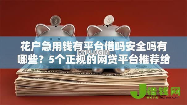 花户急用钱有平台借吗安全吗有哪些？5个正规的网贷平台推荐给你