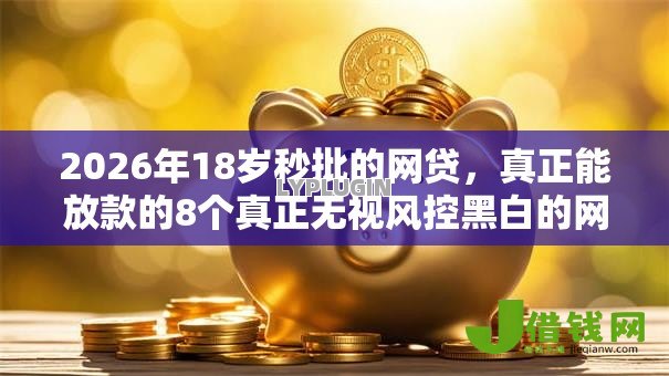 2026年18岁秒批的网贷，真正能放款的8个真正无视风控黑白的网贷软件推荐