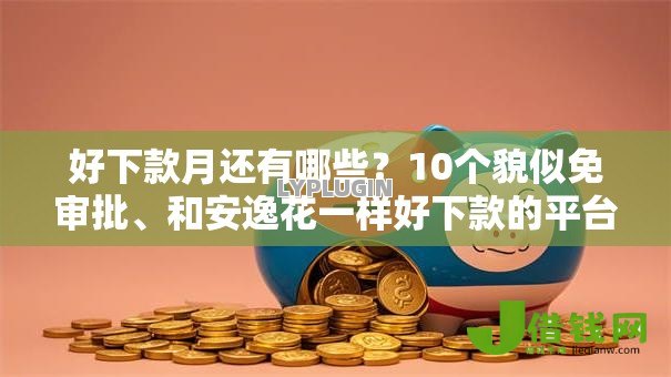 好下款月还有哪些？10个貌似免审批、和安逸花一样好下款的平台合集