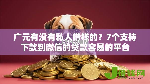 广元有没有私人借钱的?7个支持下款到微信的贷款容易的平台 广元有没有私人借钱的?7个支持下款到微信的贷款容易的平台