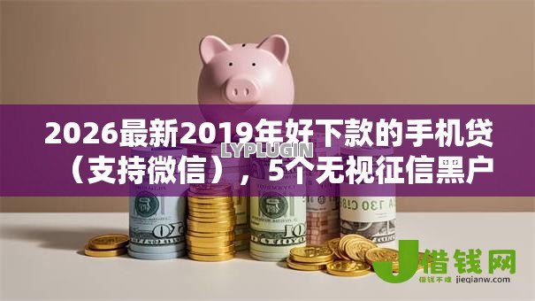 2026最新2019年好下款的手机贷（支持微信），5个无视征信黑户口子无私分享