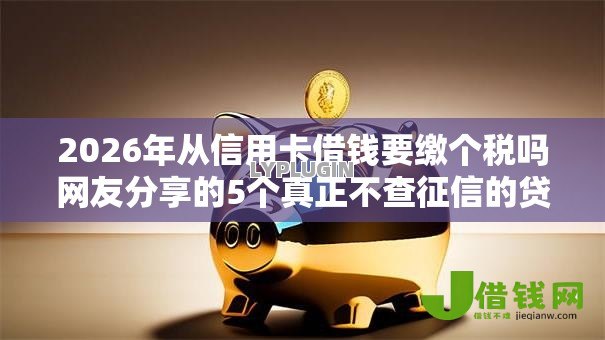 2026年从信用卡借钱要缴个税吗网友分享的5个真正不查征信的贷款口子我觉得不错！