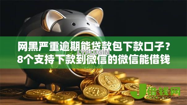 网黑严重逾期能贷款包下款口子？8个支持下款到微信的微信能借钱的平台
