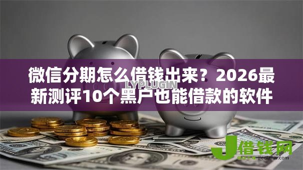 微信分期怎么借钱出来？2026最新测评10个黑户也能借款的软件