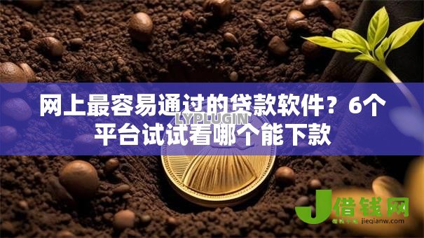 网上最容易通过的贷款软件?6个平台试试看哪个能下款 网上最容易通过的贷款软件?6个平台试试看哪个能下款