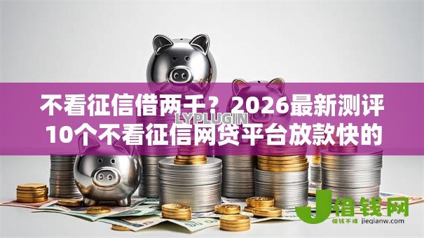 不看征信借两千?2026最新测评10个不看征信网贷平台放款快的软件 不看征信借两千?2026最新测评10个不看征信网贷平台放款快的软件