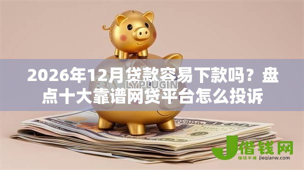 2026年12月贷款容易下款吗？盘点十大靠谱网贷平台怎么投诉