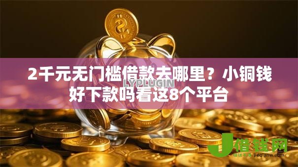 2千元无门槛借款去哪里？小铜钱好下款吗看这8个平台