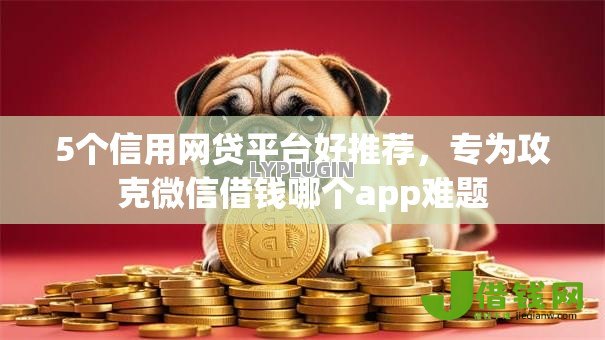 5个信用网贷平台好推荐，专为攻克微信借钱哪个app难题