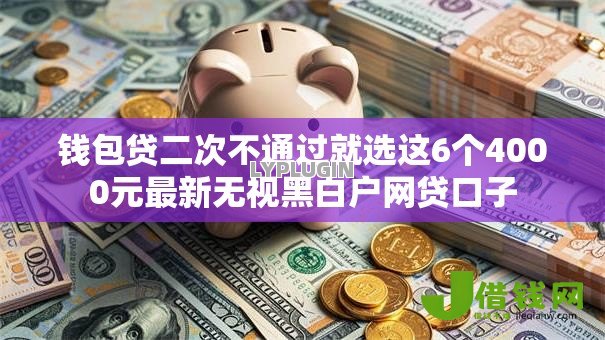 钱包贷二次不通过就选这6个4000元最新无视黑白户网贷口子