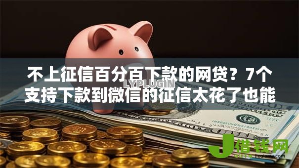 不上征信百分百下款的网贷?7个支持下款到微信的征信太花了也能借钱的平台 不上征信百分百下款的网贷?7个支持下款到微信的征信太花了也能借钱的平台