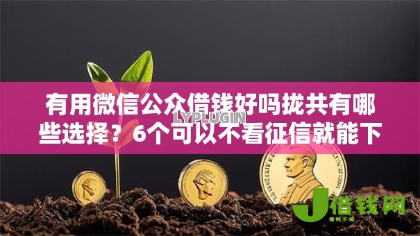 有用微信公众借钱好吗拢共有哪些选择？6个可以不看征信就能下款的口子详解