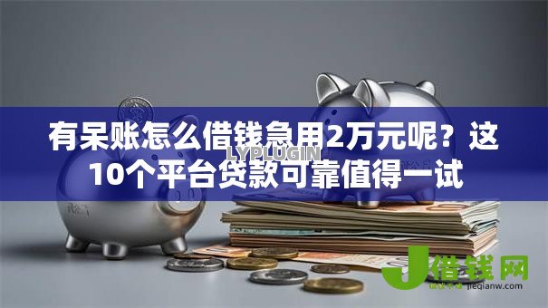 有呆账怎么借钱急用2万元呢?这10个平台贷款可靠值得一试 有呆账怎么借钱急用2万元呢?这10个平台贷款可靠值得一试