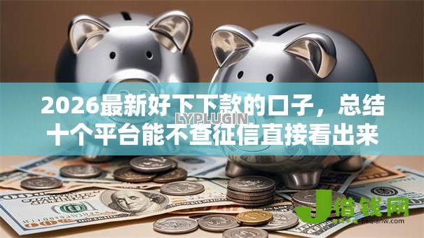 2026最新好下下款的口子,总结十个平台能不查征信直接看出来借款额度! 2026最新好下下款的口子,总结十个平台能不查征信直接看出来借款额度!