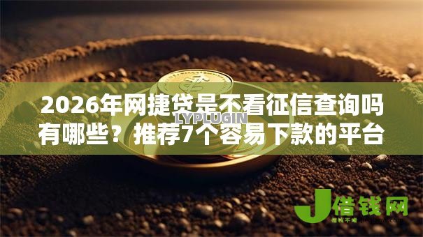 2026年网捷贷是不看征信查询吗有哪些?推荐7个容易下款的平台 2026年网捷贷是不看征信查询吗有哪些?推荐7个容易下款的平台