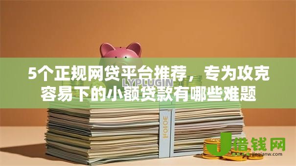 5个正规网贷平台推荐，专为攻克容易下的小额贷款有哪些难题