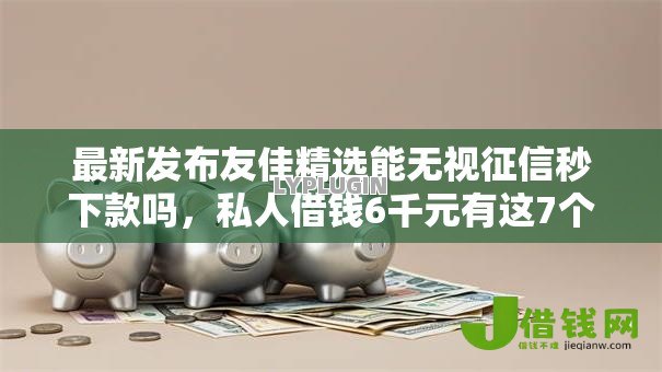 最新发布友佳精选能无视征信秒下款吗，私人借钱6千元有这7个渠道