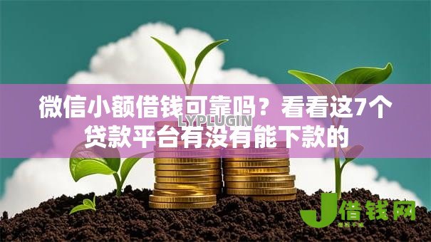 微信小额借钱可靠吗？看看这7个贷款平台有没有能下款的