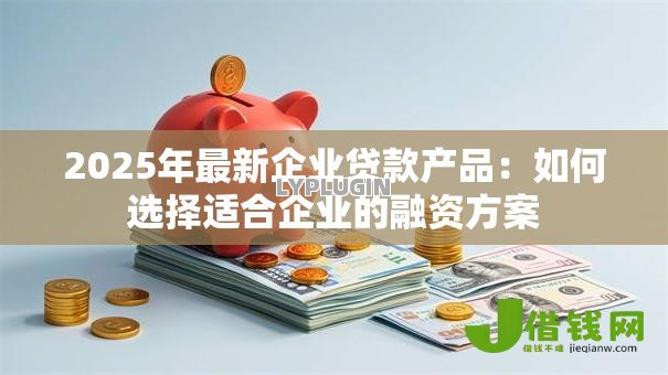 2025年最新企业贷款产品：如何选择适合企业的融资方案