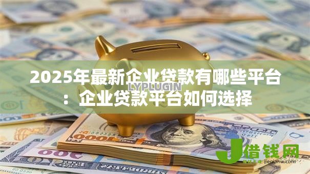 2025年最新企业贷款有哪些平台:企业贷款平台如何选择 2025年最新企业贷款有哪些平台:企业贷款平台如何选择