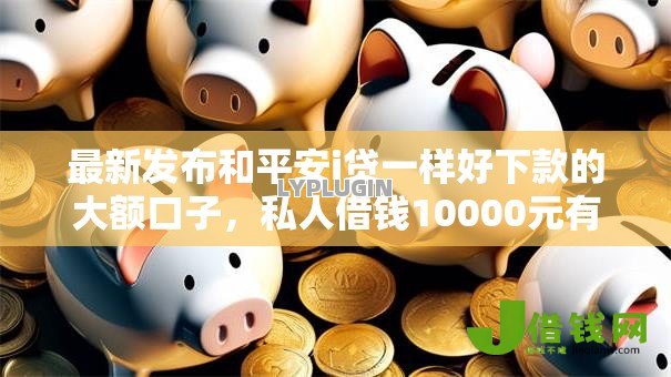 最新发布和平安i贷一样好下款的大额口子,私人借钱10000元有这8个渠道 最新发布和平安i贷一样好下款的大额口子,私人借钱10000元有这8个渠道